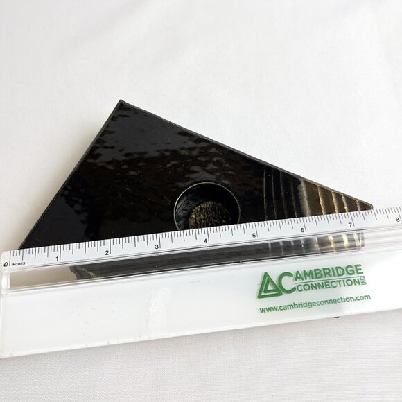 Donna Gittins Sculptural Vintage Candle Holder Black & Bronze Made in Canada - Picture 9 of 10